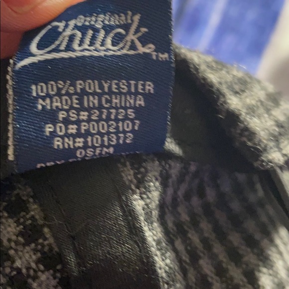 Original Chuck snap back hat black and gray - Picture 5 of 6